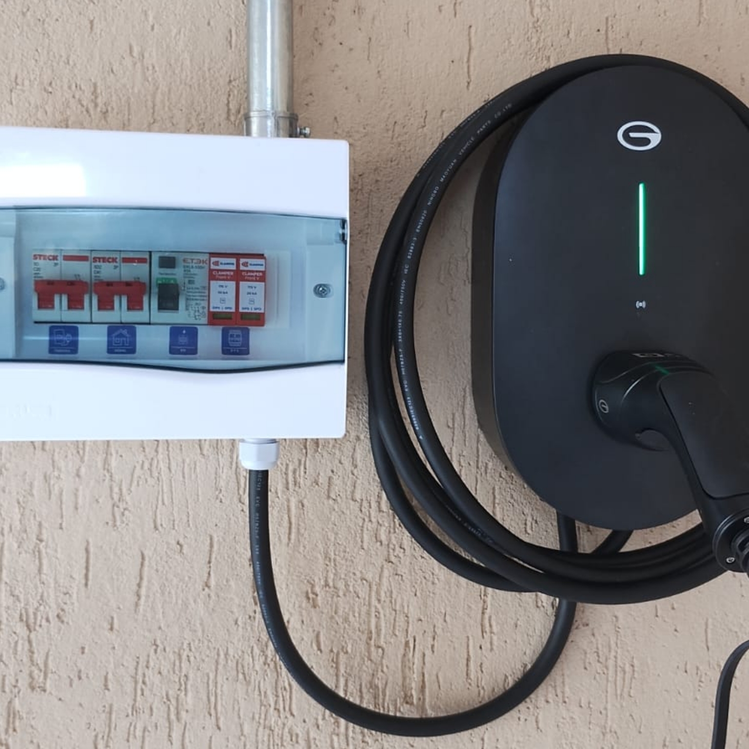 Instalação em Jundiaí de Wallbox para AION GAC